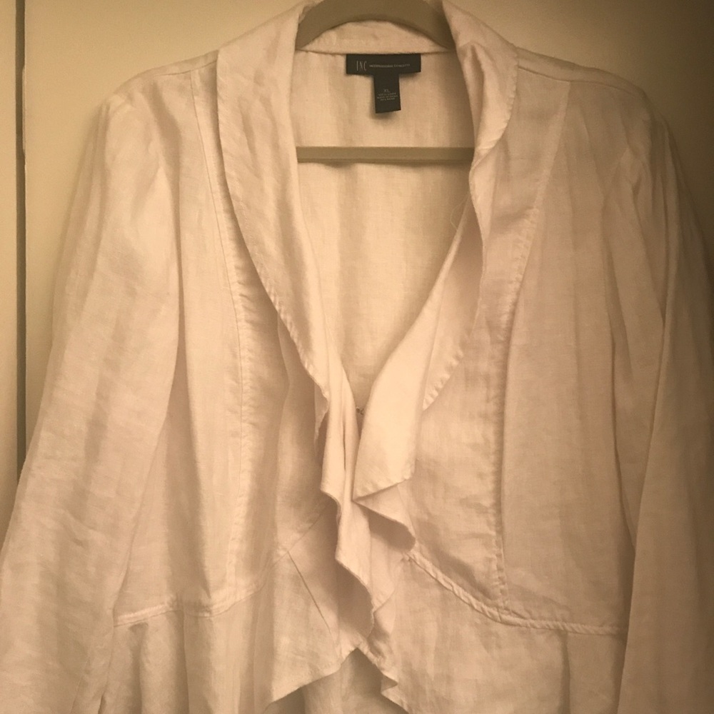 Women's INC linen blazer